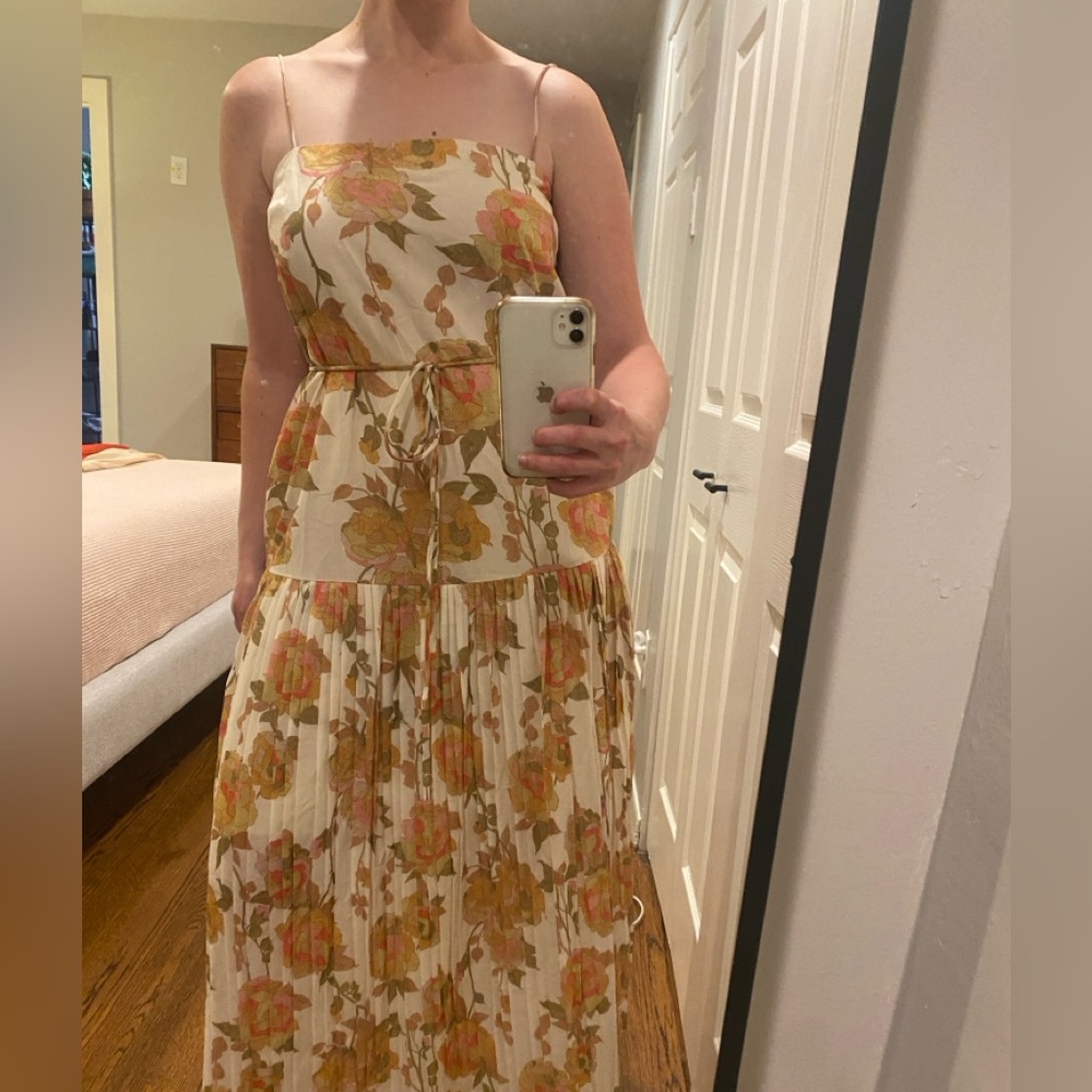REBECCA TAYLOR floral maxi dress